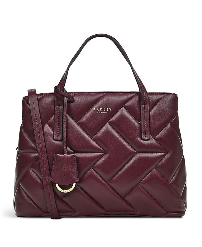 

Сумка-сумка Dukes Place Quilt среднего размера на молнии Radley London, красный