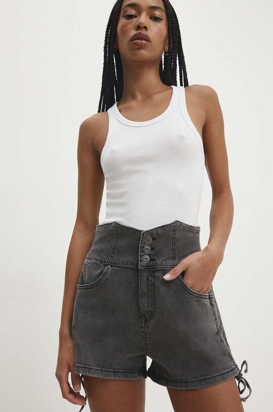 

Джинсовые шорты Answear Lab, серый