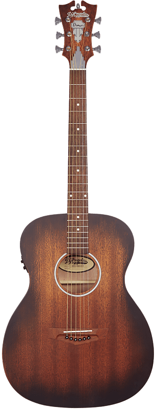 Акустическая гитара D'Angelico Premier Tammany LS 2021 Aged Mahogany