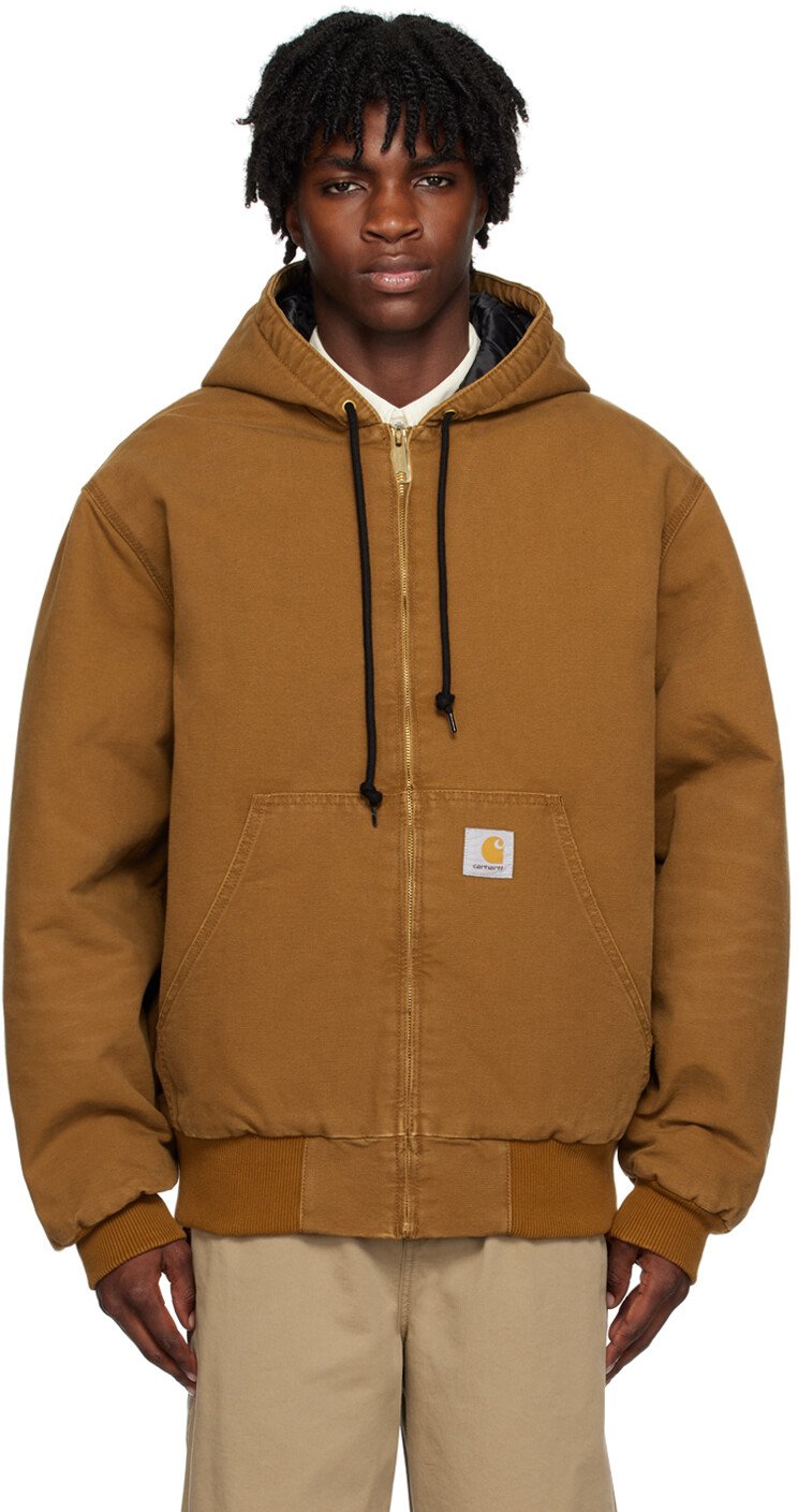 

Коричневая куртка Carhartt Work In Progress OG Active, Коричневый