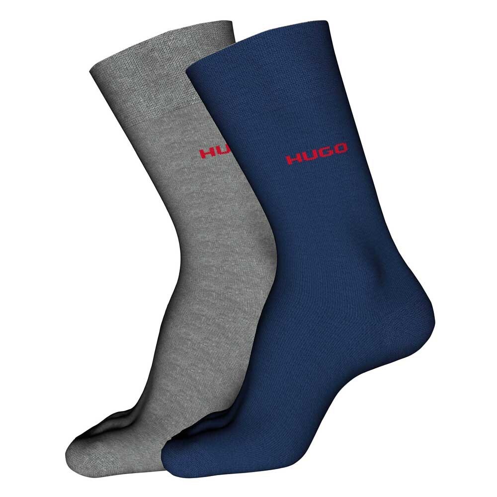 

Носки HUGO Uni Colors 2 шт, серый