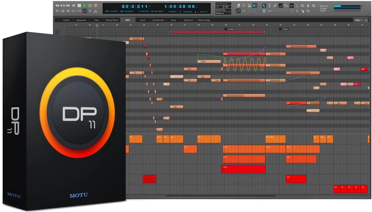 

MOTU Digital Performer 11 — Академическая лицензия