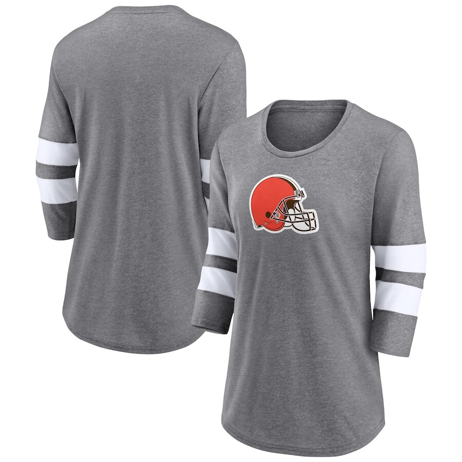 

Футболка с длинным рукавом Fanatics Branded Cleveland Browns, серый