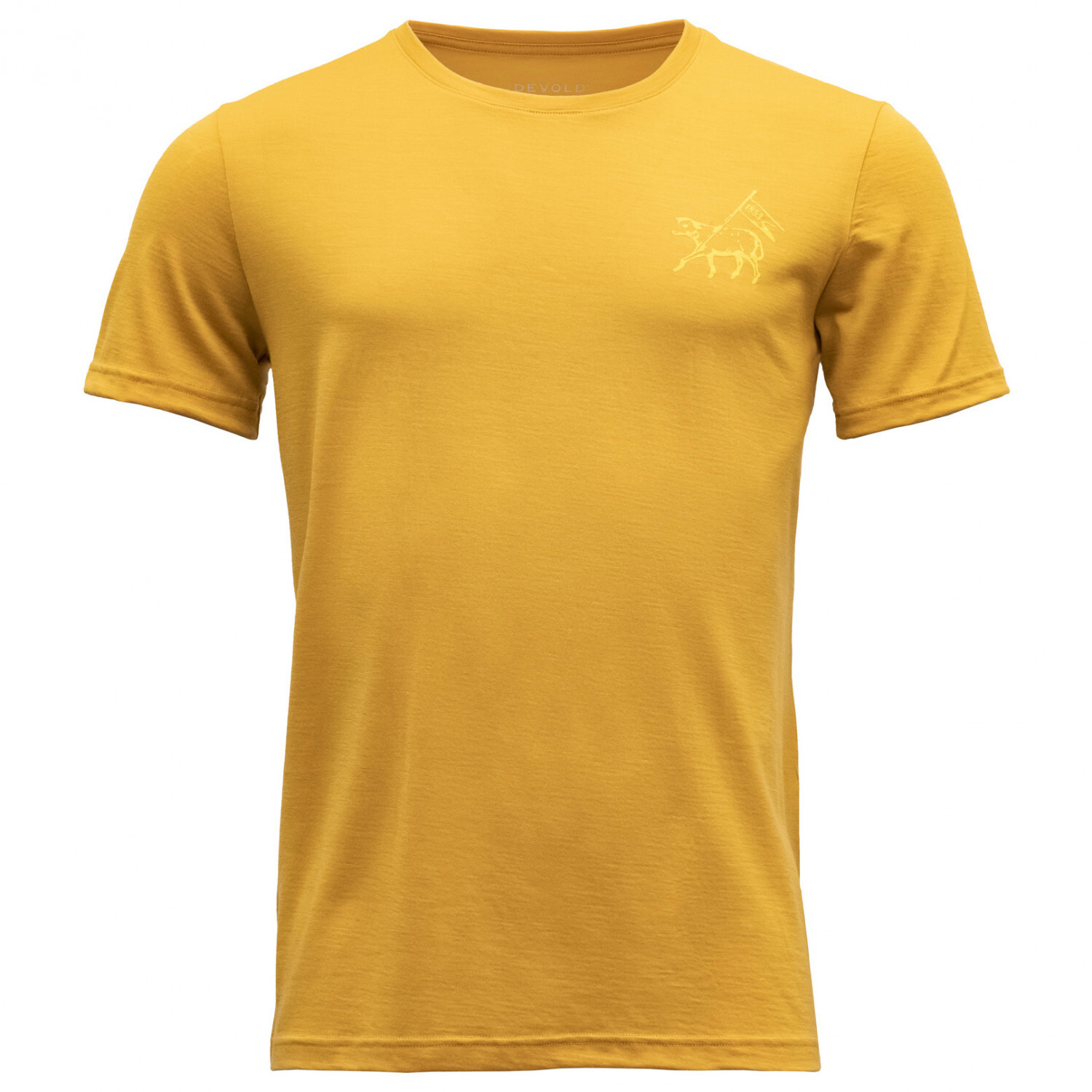 

Рубашка из мериноса Devold Smorskredtind Tee, цвет Arrowwood