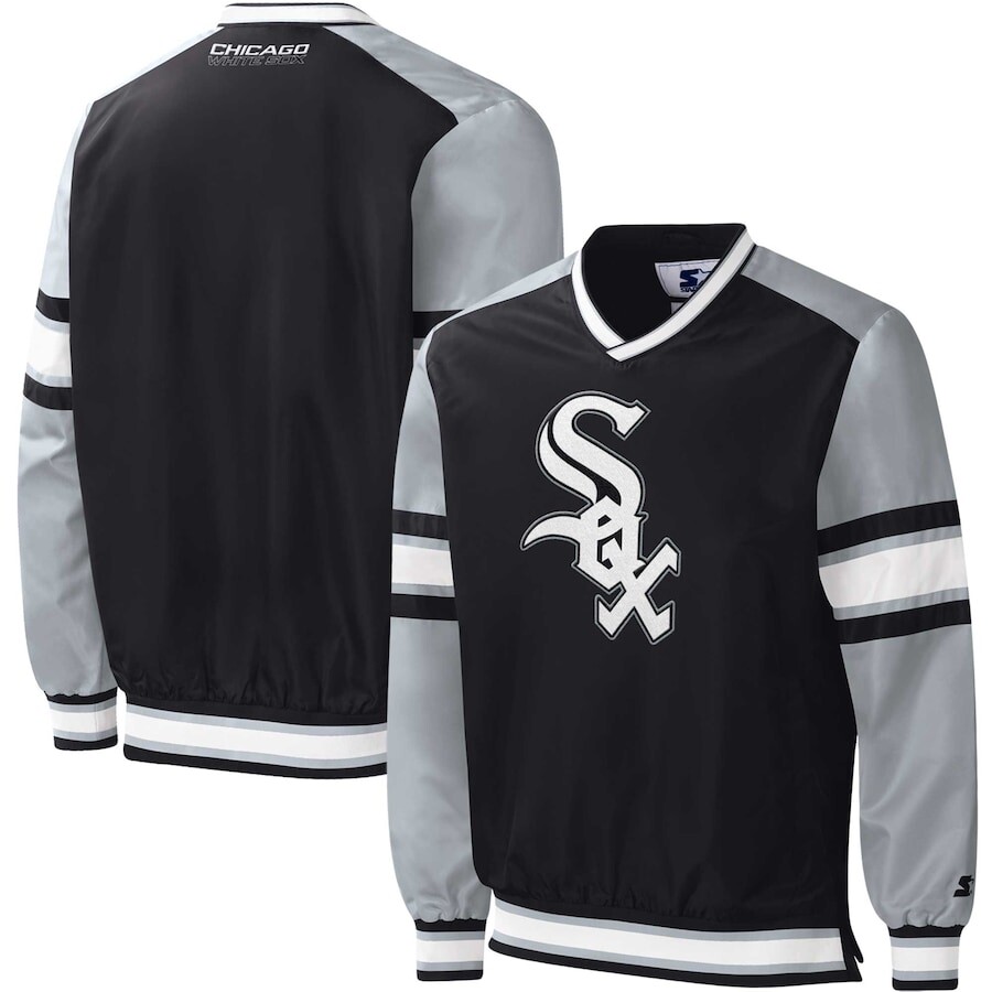 

Ветровка Starter Chicago White Sox, черный