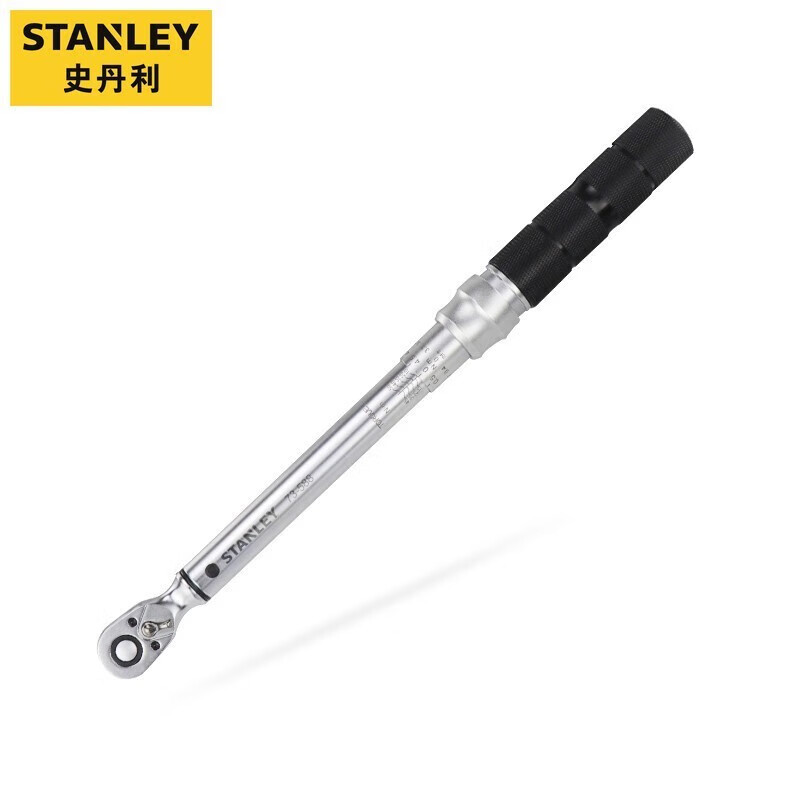 Stanley STMT73588-1-23 Динамометрический ключ с двойной шкалой серии 3/8 дюйма, динамометрический ключ с храповым механизмом 10-50 Нм