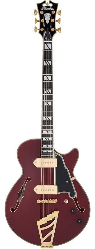 

Электрогитара D'Angelico Deluxe SS Baritone Satin Trans Wine w/Case