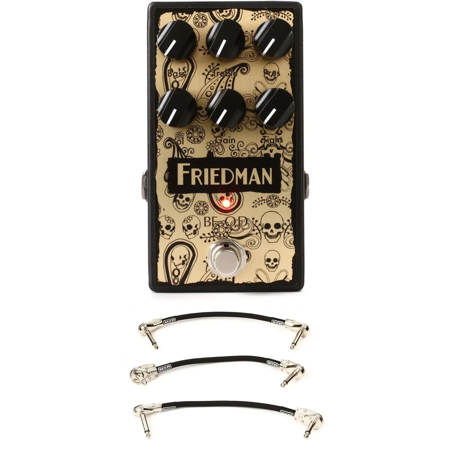 

Педаль Overdrive Friedman BE-OD LTD с 3 соединительными кабелями — эксклюзивное издание Artisan Sweetwater