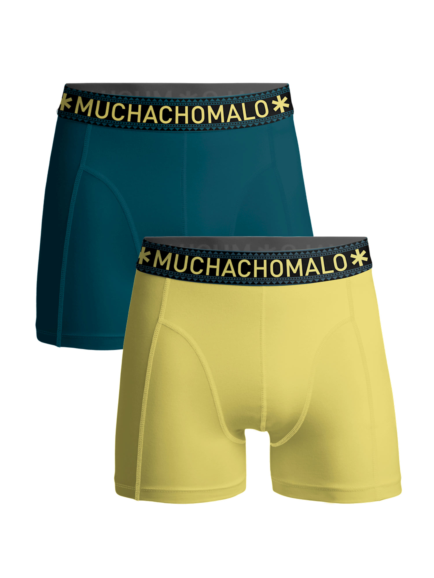 Боксеры Muchachomalo 2er-Set: Boxershorts, цвет Yellow/Blue боксеры muchachomalo 2er set boxershorts цвет blue blue