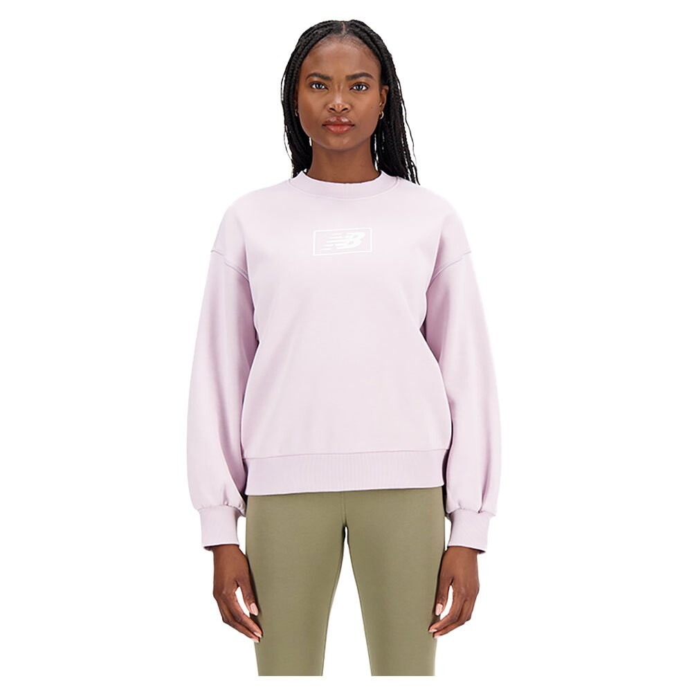 

Толстовка New Balance Essentials Americana Brushed Back, розовый