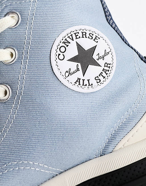 

Синие и розовые кроссовки Converse Run Star Legacy CX Hi, Синий