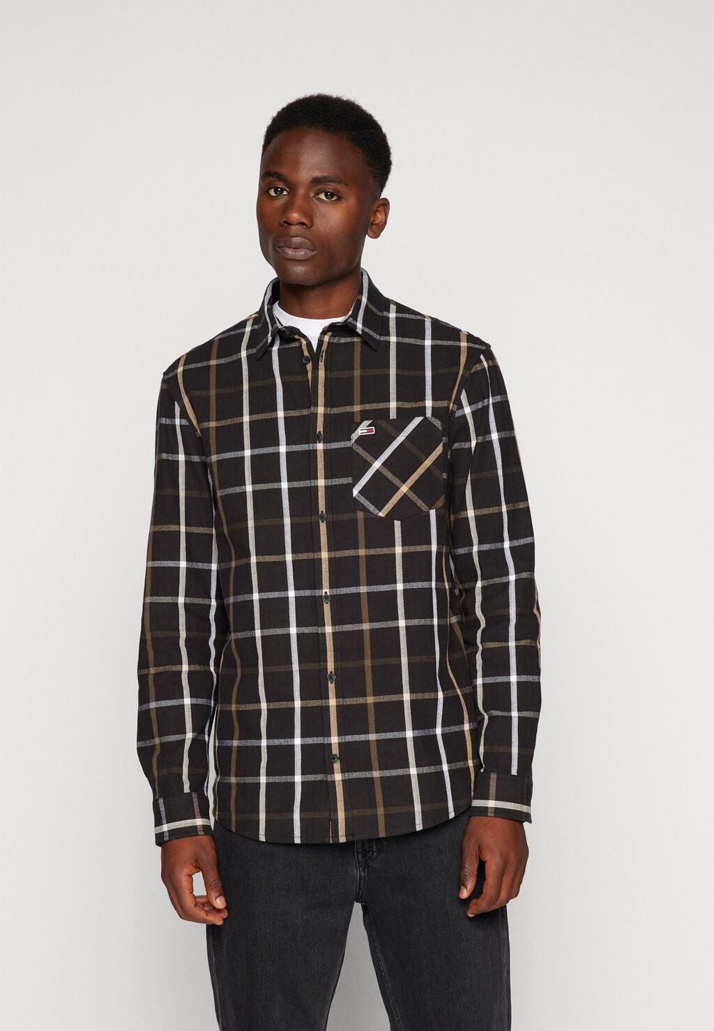 

Рубашка Tommy Jeans, черный