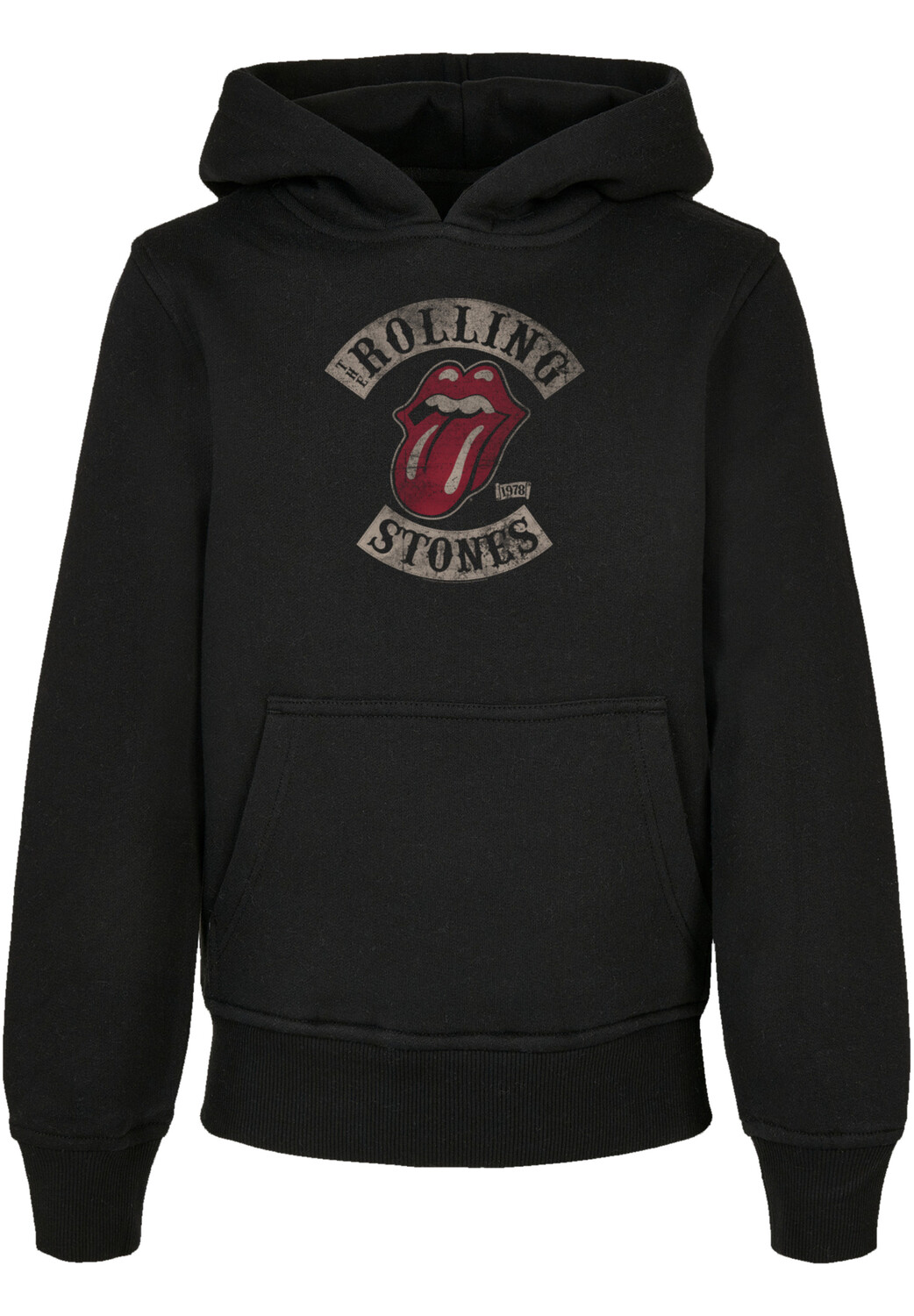 

Пуловер F4NT4STIC Basic Kids Hoodie The Rolling Stones Tour '78, черный