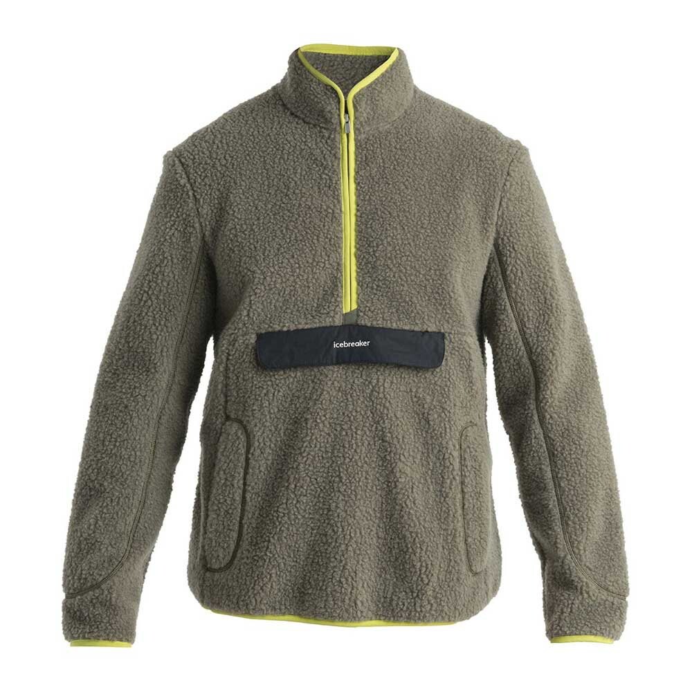 

Толстовка Icebreaker RealFleece Merino High Pile, зеленый