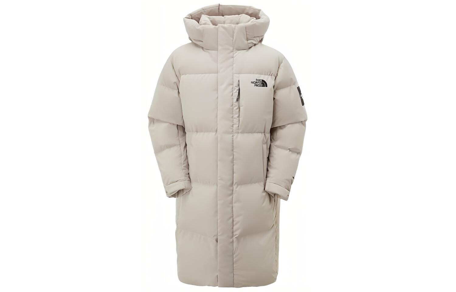 

Пуховик унисекс белый The North Face, белый