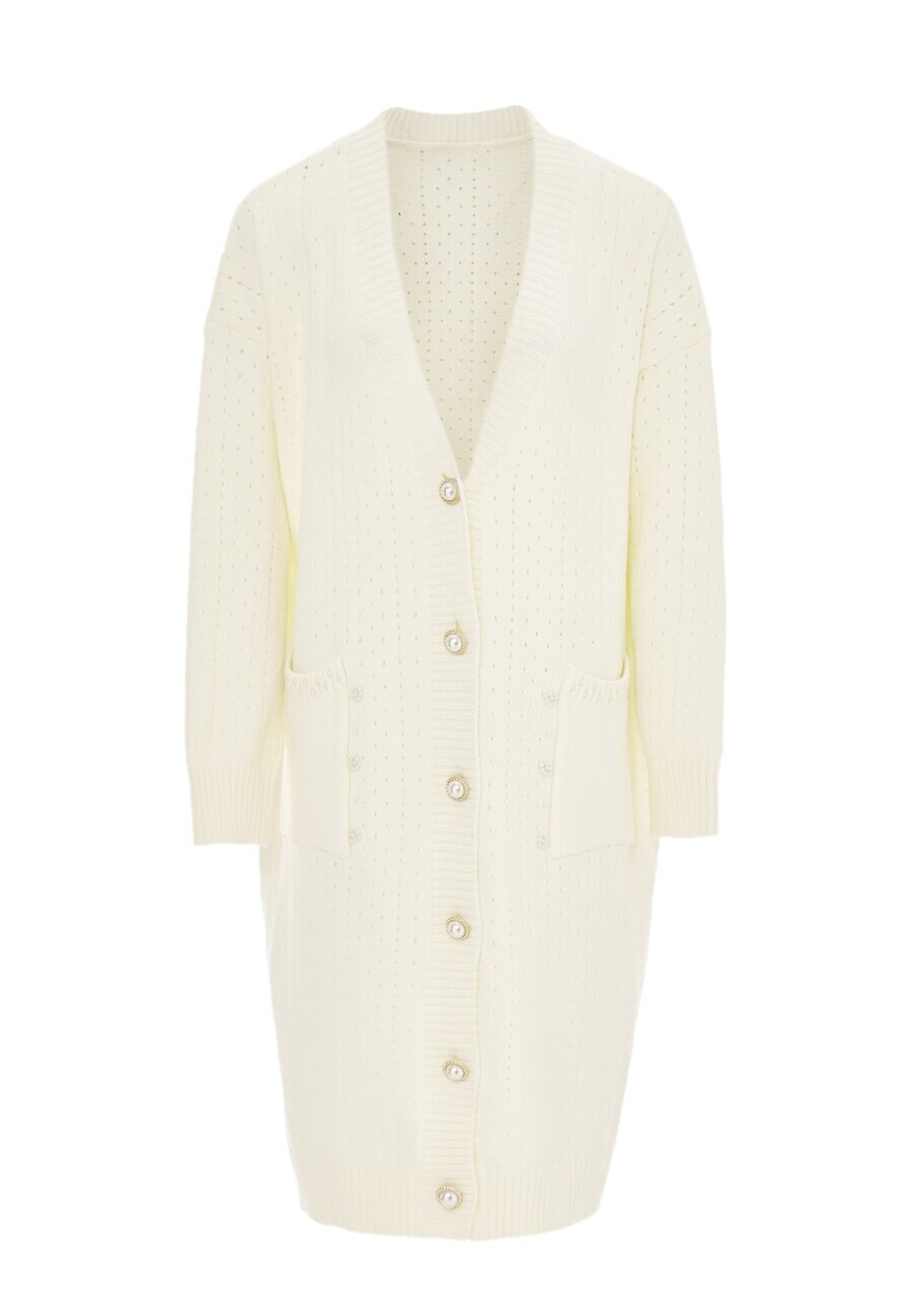 

Кардиган caissa Knit Cardigan, цвет Wool white