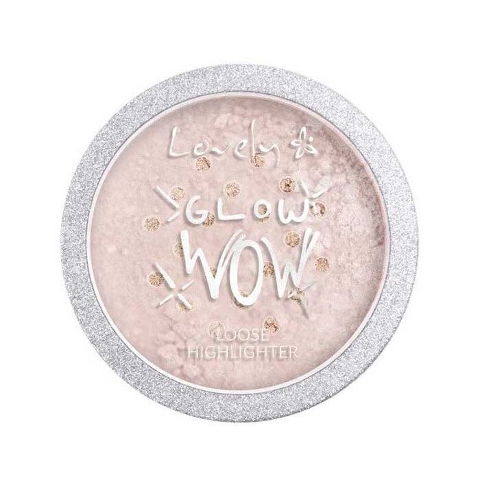 

Пудра для лица Glow Wow Iluminador en Polvo Lovely Makeup, Silver