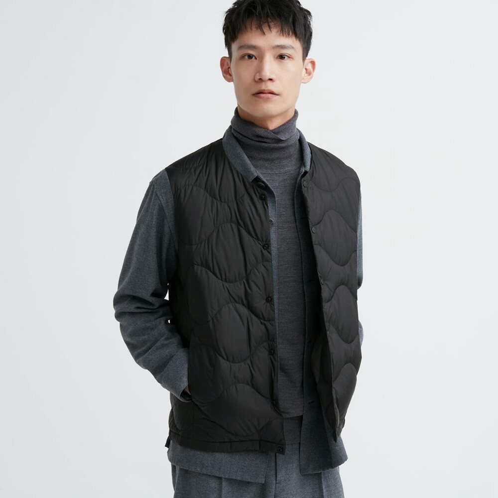 

Жилет Uniqlo легкий пуховой премиум-класса, черный