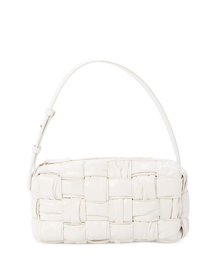

Кожаная сумка через плечо Brick Cassette Plisse Bottega Veneta