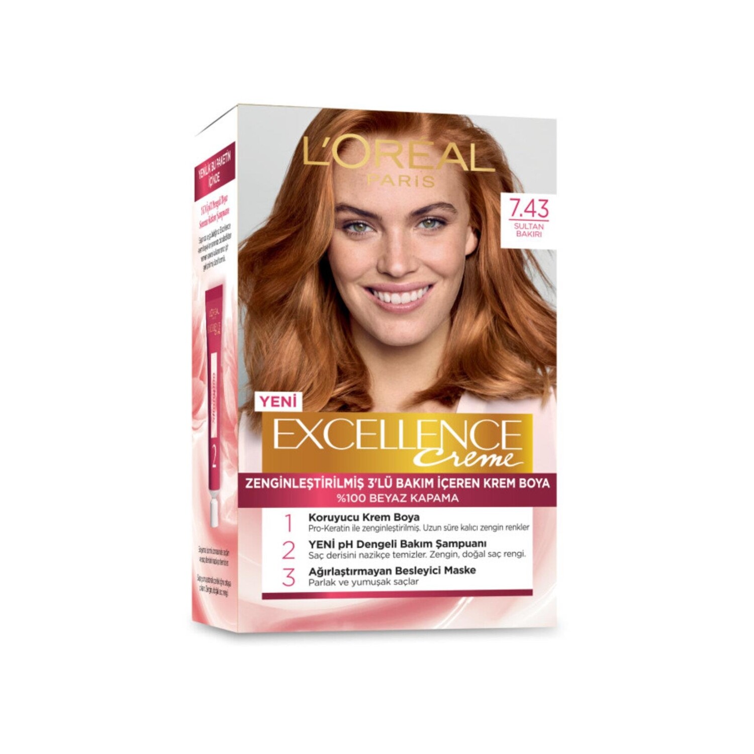 

Loreal Paris Excellence Creme 7.43 Султан Медь