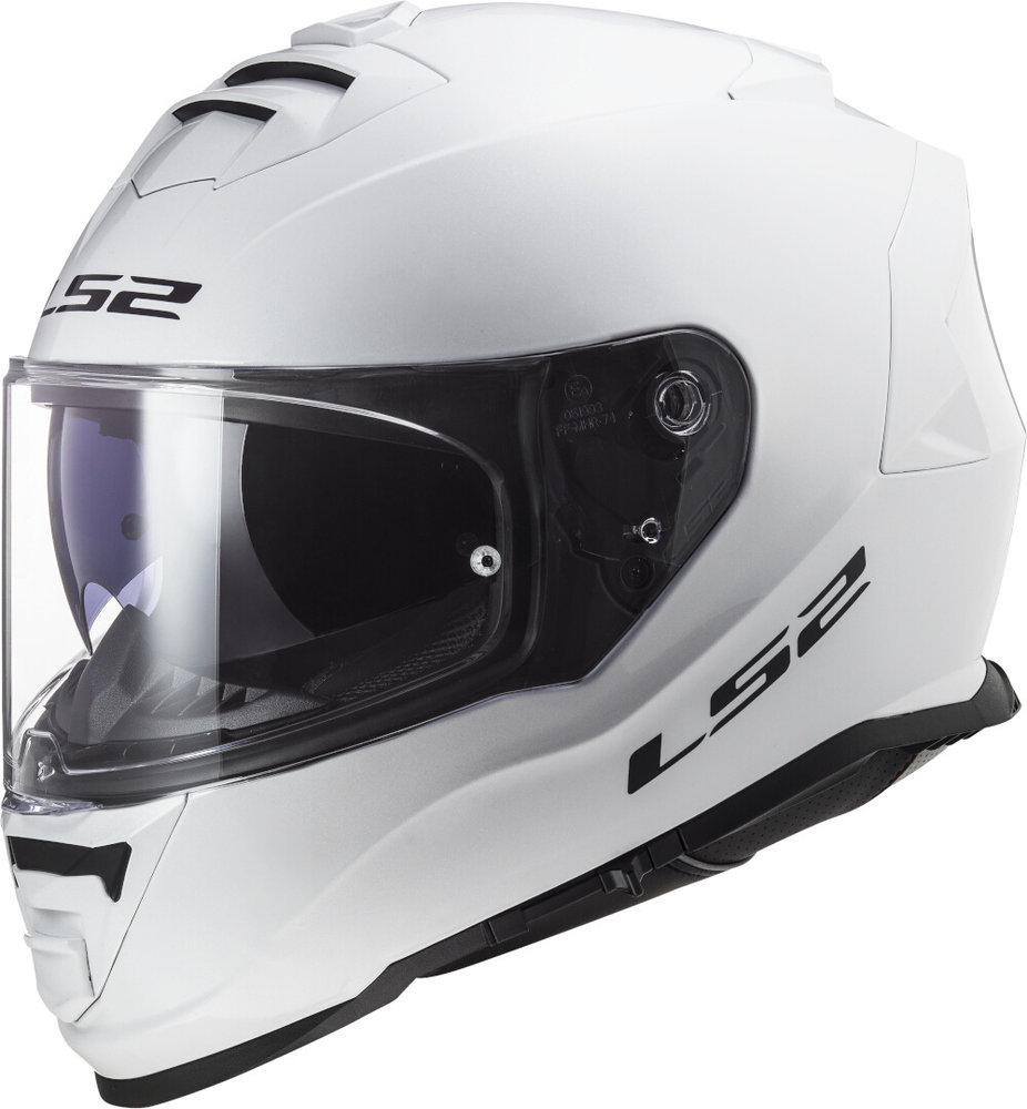 Твердый шлем FF800 Storm II LS2, белый гоночный шлем ff800 storm ii ls2 синий мэтт