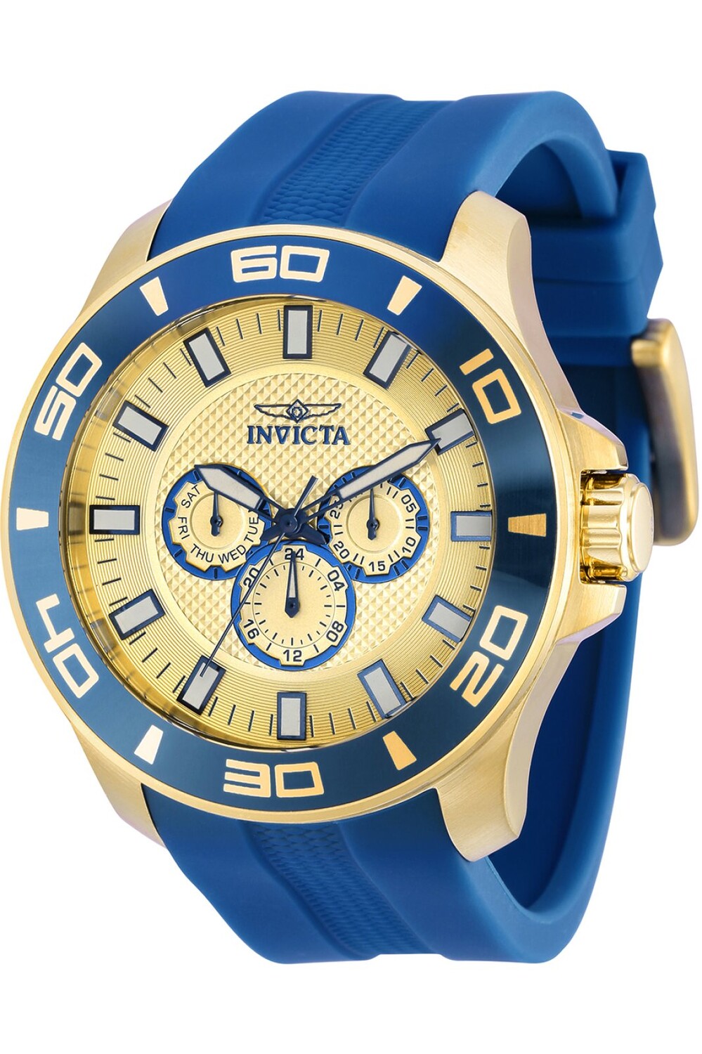 

Часы pro diver 36609 50 мм Invicta, золото