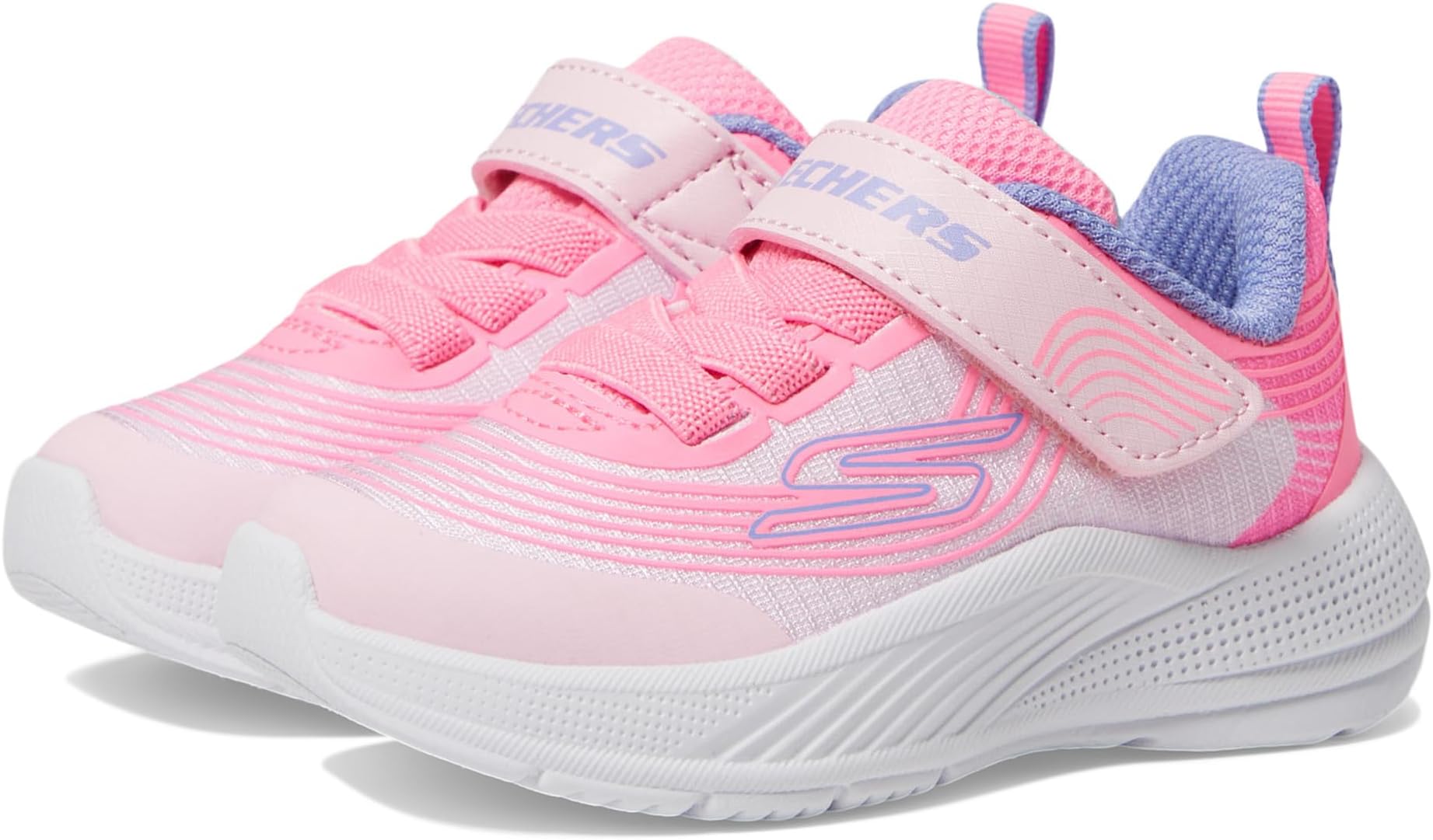 

Кроссовки SKECHERS KIDS Microspec Advance, цвет Light Pink/Lavendar