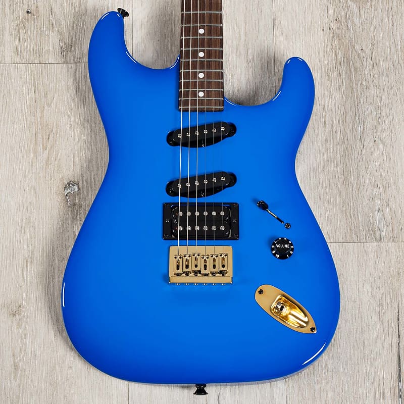 Электрогитара Charvel USA Jake E Lee Signature San Dimas Style 1 Guitar, Blue Burst lee размер s синий