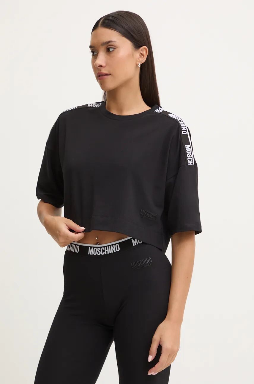 

Футболка Moschino Underwear, черный