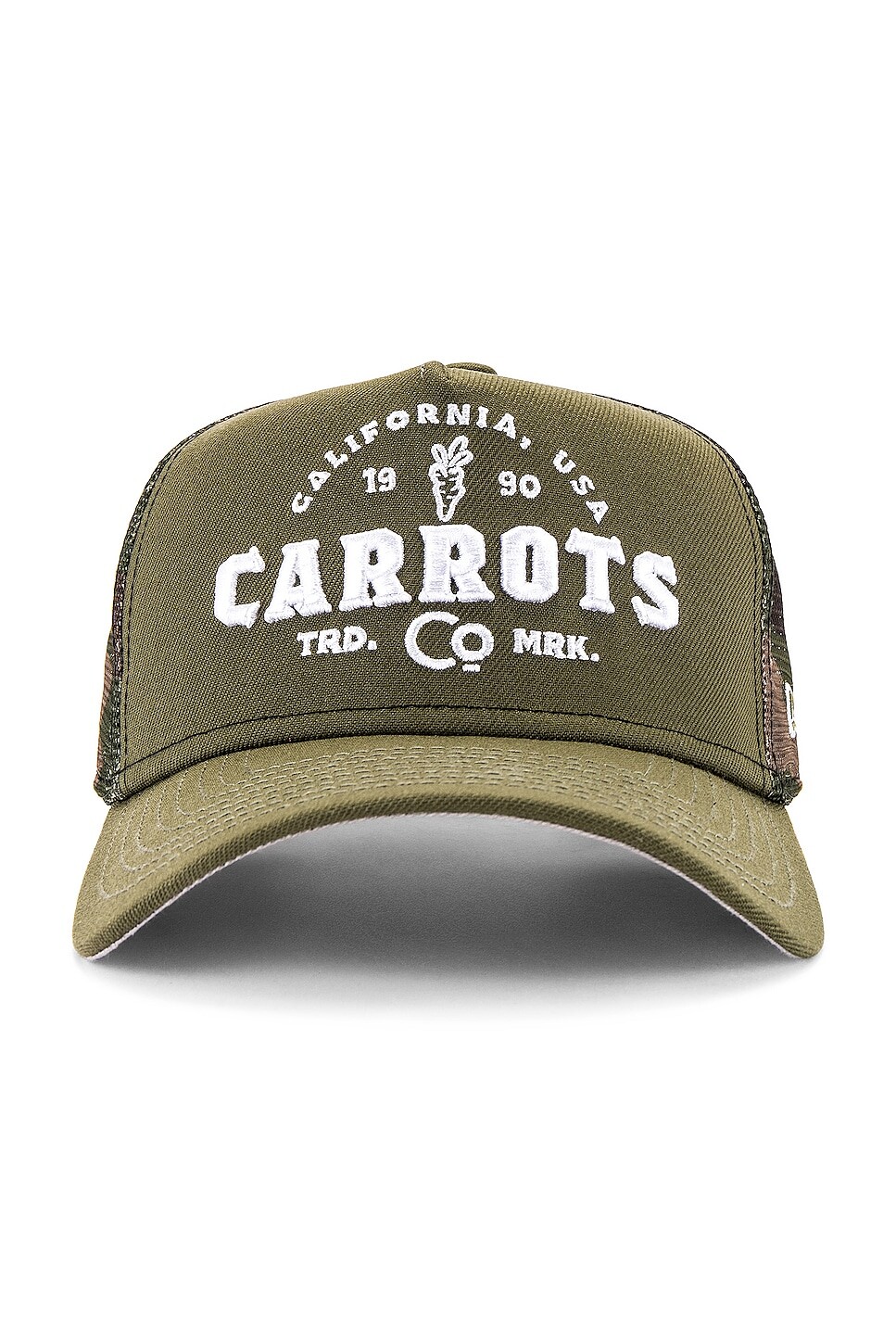 цена Кепка Carrots Trademark Trucker, оливковый