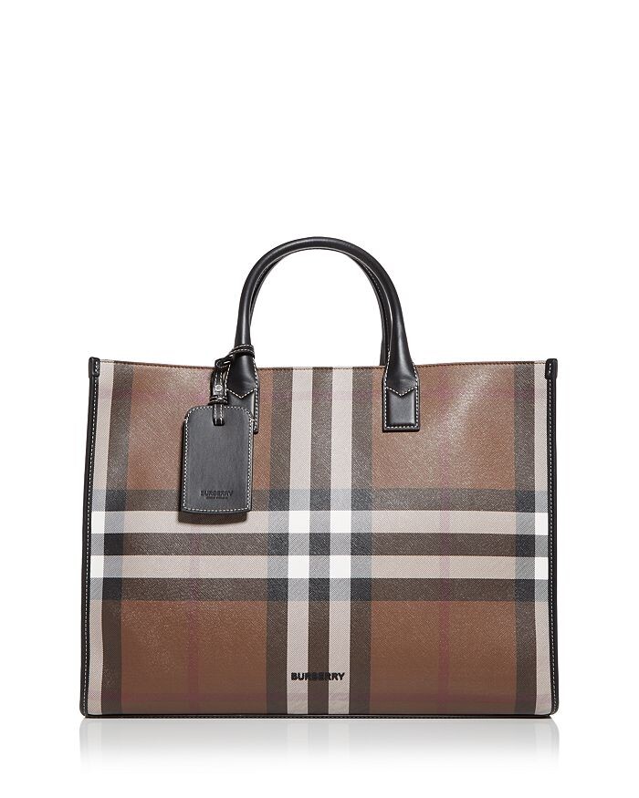 

сумка-тоут Denny в клетку Burberry