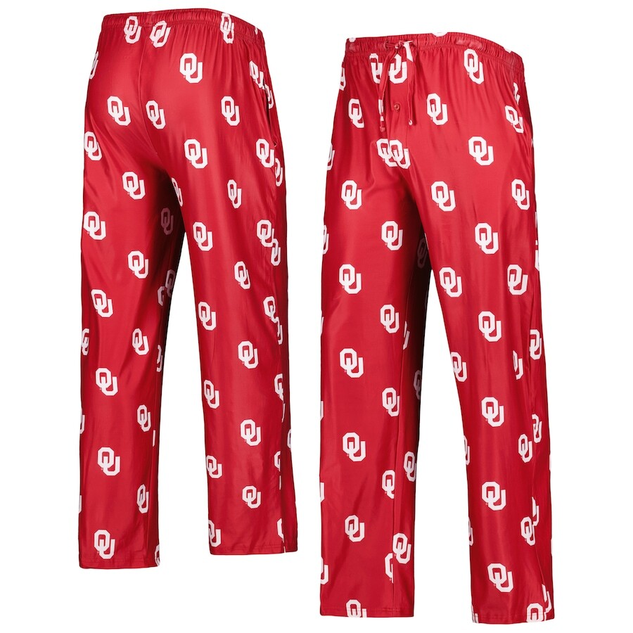 

Брюки Concepts Sport Oklahoma Sooners, малиновый
