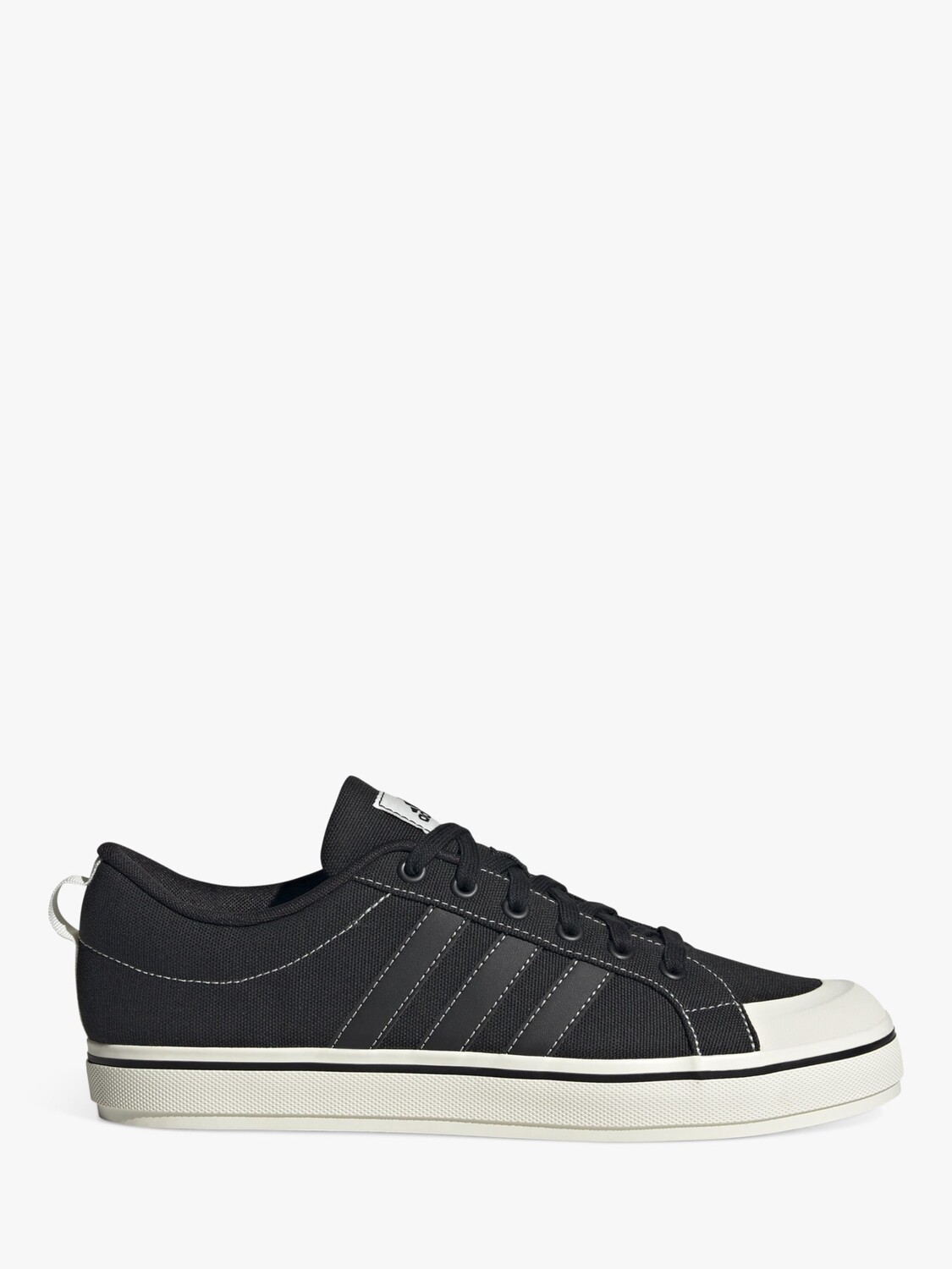 

Холщовые кроссовки на шнуровке Bravada adidas, черный