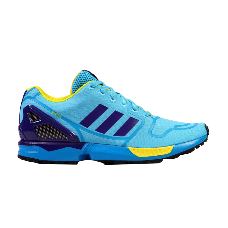 Кроссовки Adidas ZX Flux, синий кроссовки adidas zx flux желтый