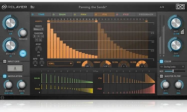 

Плагин UVI Relayer Multi-Tap Delay