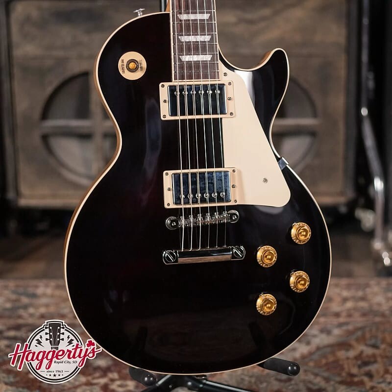 

Электрогитара Gibson Les Paul Standard 50s Figured Top - Translucent Oxblood with Hardshell Case