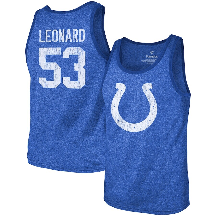 

Майка Majestic Threads Indianapolis Colts, роял