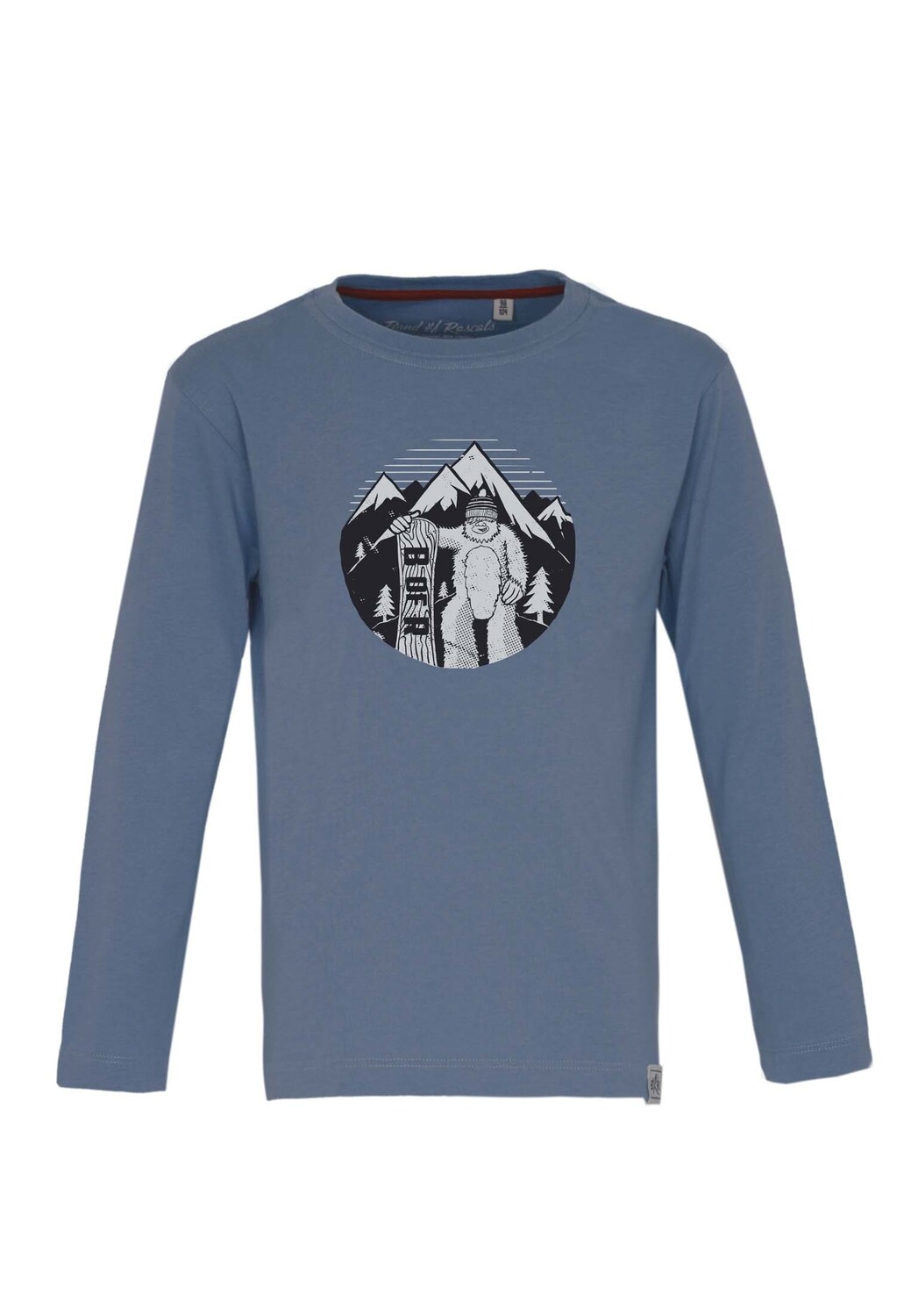 

Лонгслив Band of Rascals Yeti, цвет dove blue