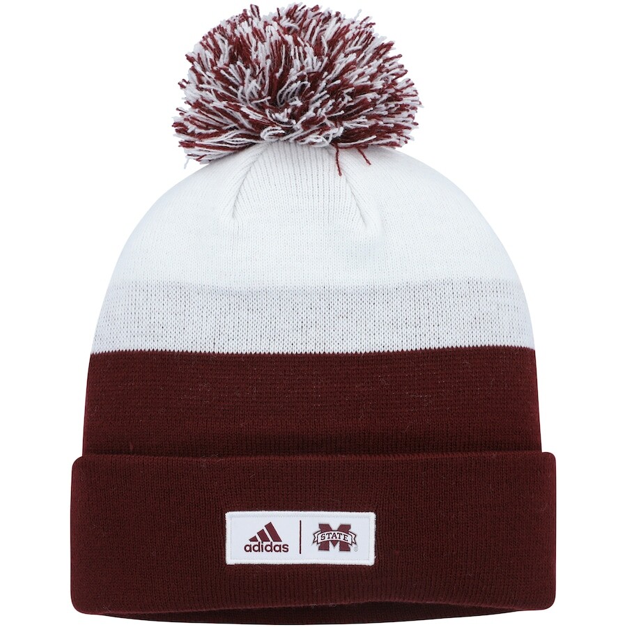 

Шапка adidas Mississippi State Bulldogs, бордовый