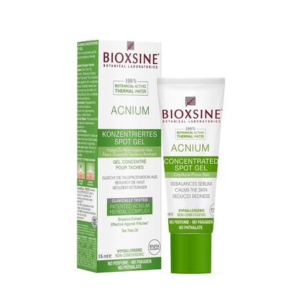 цена Концентрированный точечный гель Acnium для жирной кожи, склонной к акне, Bioxsine