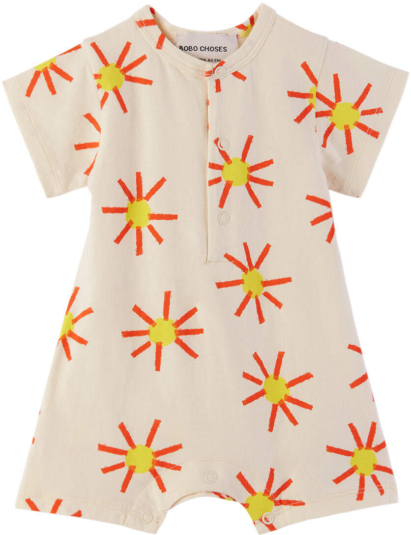 

Комбинезон Baby Off-White Sun по всей длине, 9 мес. Bobo Choses