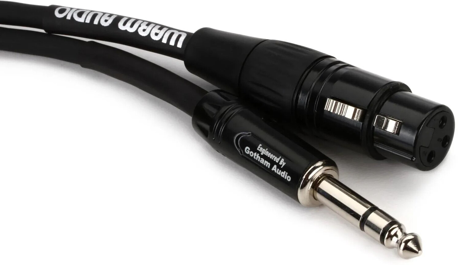 

Кабель Warm Audio Pro Silver XLR «мама» — «папа» TRS — 6 футов