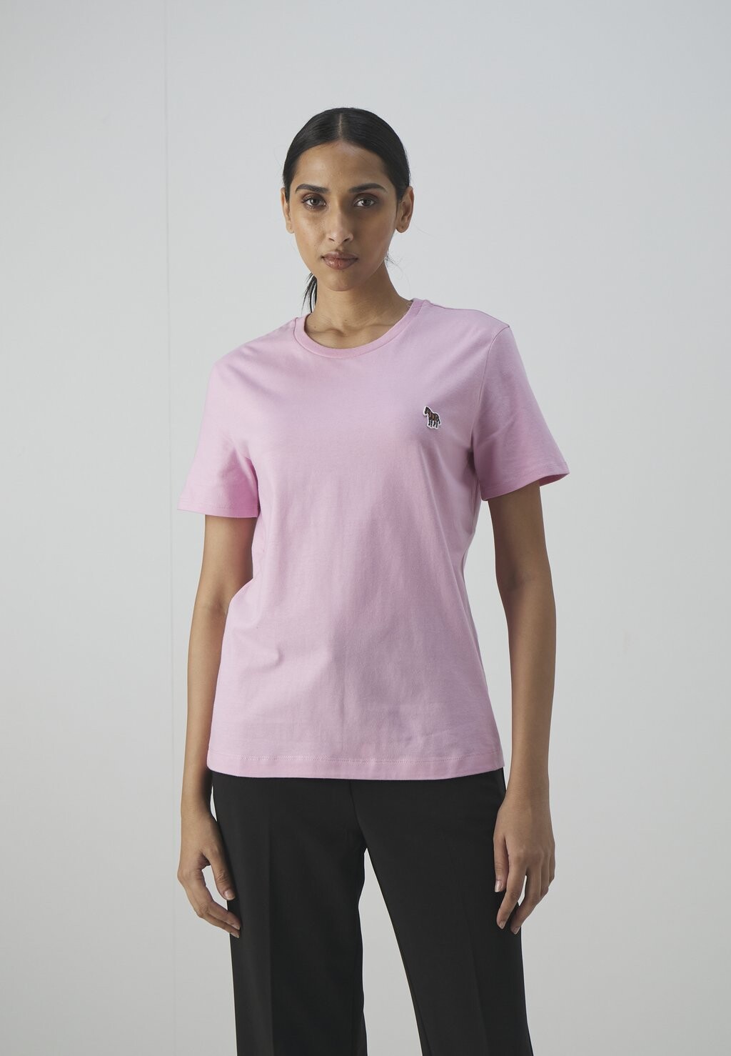 

Базовая футболка WOMENS ZEBRA PS Paul Smith, розовый