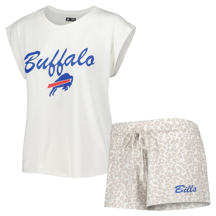 

Пижамный комплект Concepts Sport Buffalo Bills, белый