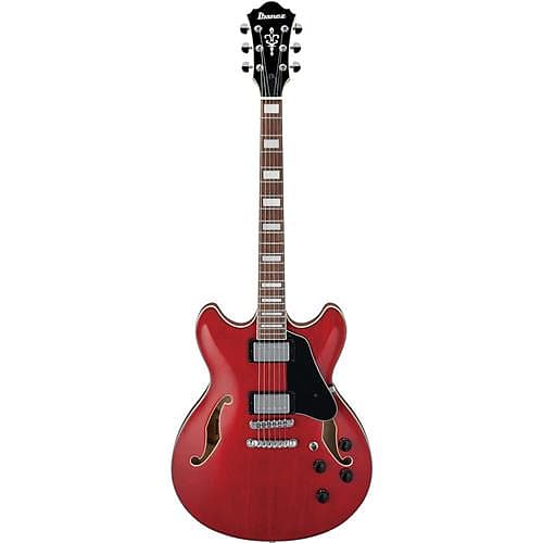 цена Электрогитара Ibanez Artcore AS73 Electric Guitar, Bound Rosewood Fretboard, Transparent Cherry Red