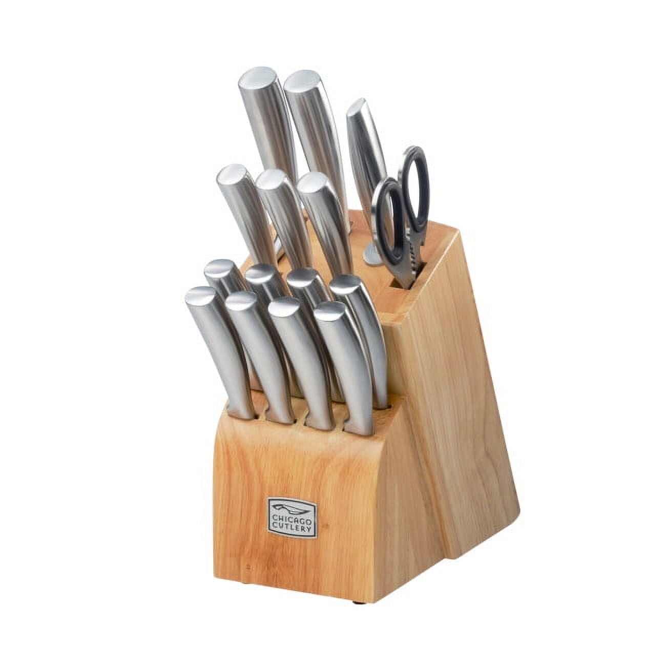 

Набор кухонных ножей Chicago Cutlery Elston 16 предметов, коричневый
