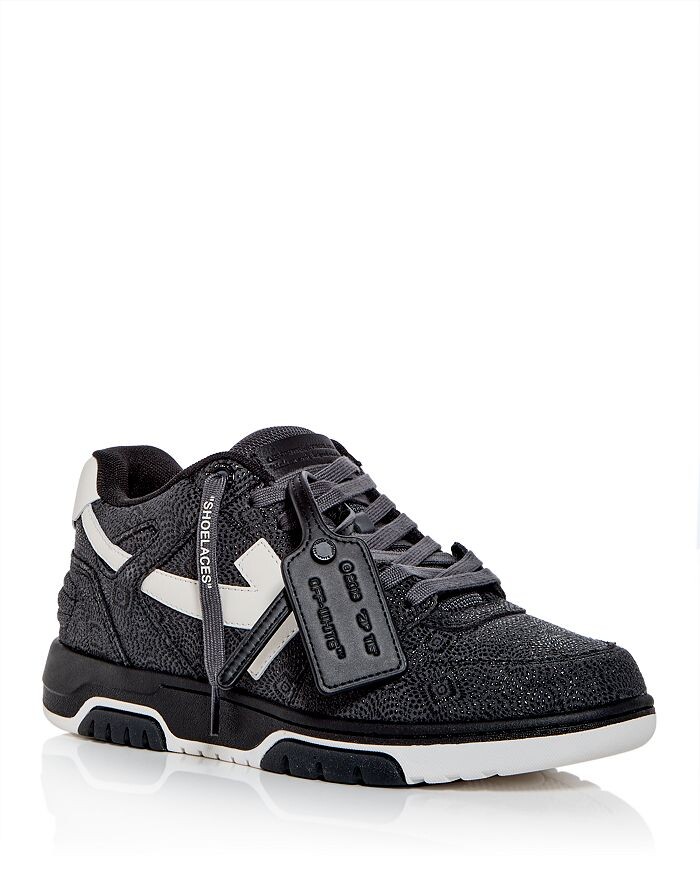

Off-White Мужские низкие кеды Out Of Office, черный