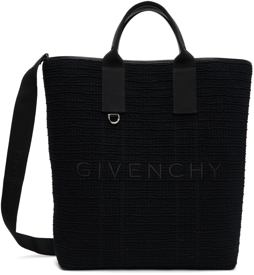 

Черная большая сумка-тоут G-Essentials Givenchy