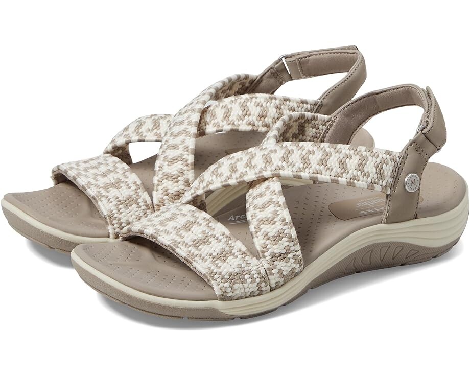 Сандалии SKECHERS Martha Stewart - Reggae Cup - Coastal Trail, цвет Taupe/Natural