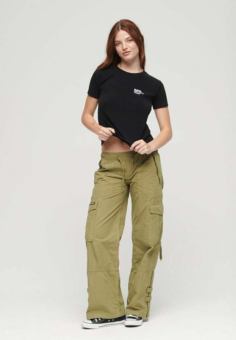 

Футболка с принтом Superdry, черный